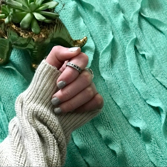 Jewelry - Namaste Brushed Sterling Silver Ring